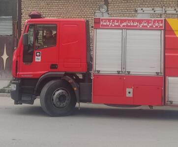 یک مصدوم بر اثر انفجار مواد محترقه در بلوارکیانشهر کرمانشاه