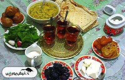 سفره افطار چقدر آب می‌خورد؟