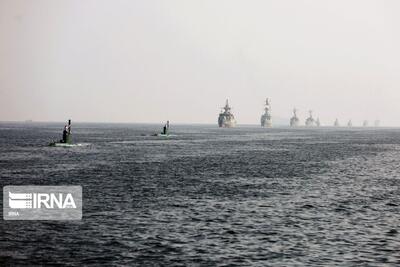 رزمایش مشترک ایران، روسیه و چین در دریای عمان آغاز شد/ تحکیم امنیت دریایی در منطقه از اهداف مهم رزمایش