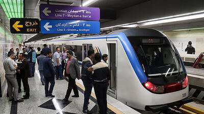 جزییات اختلال در خط دو مترو تهران/ حادثه هیچ مصدومی نداشت