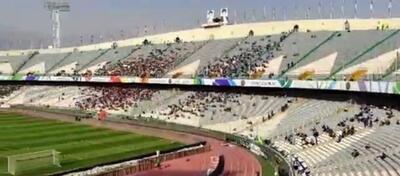 ببینید/ حال و هوای ورزشگاه آزادی ساعاتی پیش از شروع دیدار استقلال و پرسپولیس