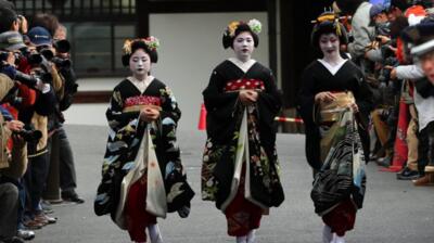 ورود توریست‌ها به منطقه گیشاها در کیوتو ژاپن ممنوع می‌شود