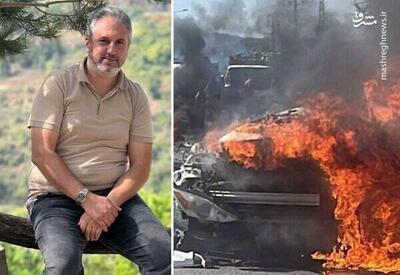 عکس/ شهادت یکی از رهبران حماس در حمله پهپادی به صور لبنان