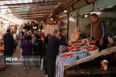 تنوع بازار رمضان و نوروز ۱۴۰۲ در کرمانشاه