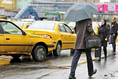 بارش باران و رعد و برق در تهران | اقتصاد24