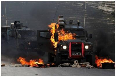 ضربه سنگین به کاروان زرهی ارتش اسرائیل