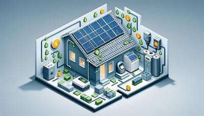 برق خورشیدی خانگی چگونه کار می کند (به همراه محاسبه تقریبی هزینه) | اقتصاد24