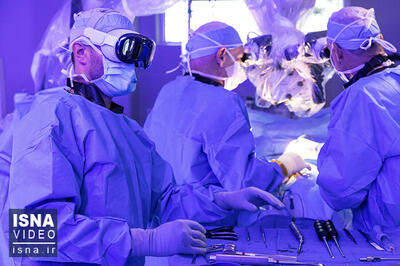 ویدیو/ انجام اولین عمل جراحی استفاده از هدست اپل ویژن پرو