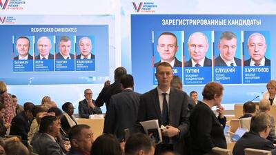 انتخابات ریاست‌جمهوری روسیه؛ رقابت پوتین با خودش!