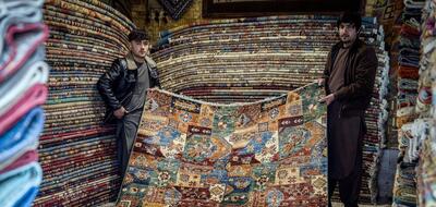 تصاویر| قالین فروشی های کابل
