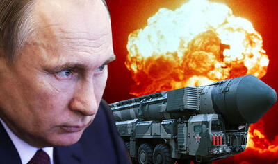 شبیه‌سازی حمله اتمی روسیه به آمریکا