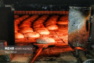 تغییر پخت ۲۴ نانوایی همدان به گرده سنتی در ماه رمضان