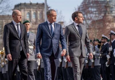 تلاش رهبران فرانسه، آلمان و لهستان در نشست وایمار برای تمرکز بر اشتراکات در مسئله اوکراین - تسنیم