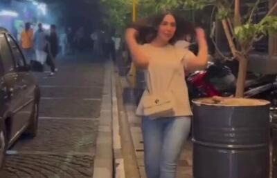 بازیگران زن عراقی بدون حجاب در خیابان‌های تهران! | رویداد24