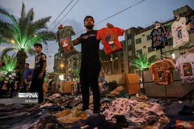 (تصاویر) بازار خرید شب عید در اهواز