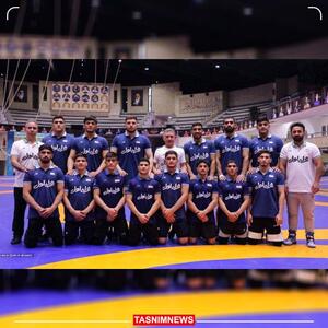 قهرمانی تیم کشتی آزاد جوانان ایران در ترکیه