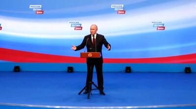 پوتین در غیاب رقبای جدی، پیروز انتخابات ریاست‌جمهوری روسیه شد