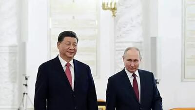 پیام تبریک شی جین‌پینگ به پوتین در پی پیروزی در انتخابات روسیه