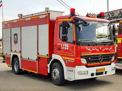 ببینید | نجات دوقلوهای ۶ ماهه و پسر ۴ ساله از دل آتش‌سوزی یک ساختمان در تهران