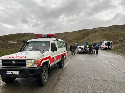 واژگونی یک خودروی دیگر در جاده‌های آذربایجان‌غربی