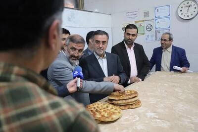 بازدید استاندار مازندران از روند خدمات دهی نانوایی ها در تداوم بازدیدهای نوروزی
