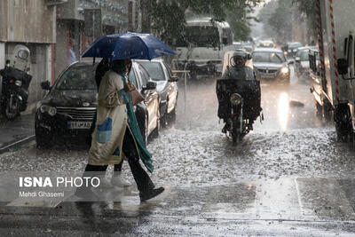 بارش‌ها در استان زنجان تا سه‌شنبه شب ادامه دارد