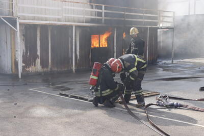 آتش سوزی کارخانه سیمان خاش خسارت مالی سنگینی بر جا گذاشت
