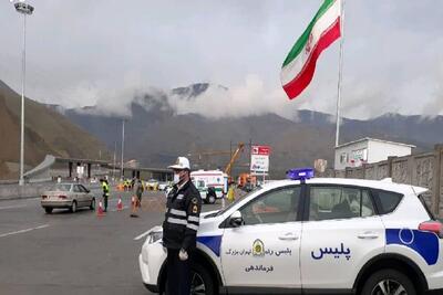 کارکنان پلیسِ ایستگاه نوروزی خراسان شمالی، جان خانواده مسافر را نجات دادند