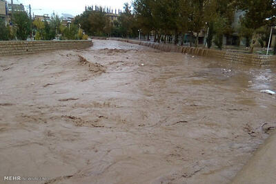 فیلم/ طغیان رودخانه کشکان در لرستان