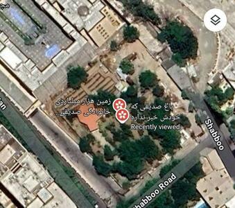 باغ متعلق به کاظم صدیقی در گوگل مپ +عکس | رویداد24