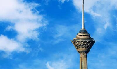 تصویری از هوای فوق العاده پاک امروز تهران