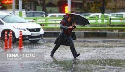 احتمال تداوم بارندگی‌ها در زنجان تا ۱۵ فروردین