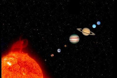 آیا تاکنون هر ۸ سیاره منظومه شمسی در یک راستا قرار گرفته‌اند؟