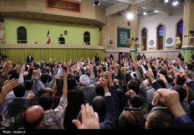 سخنرانی نوروزی رهبرمعظم انقلاب در حسینیه امام خمینی(ره)- عکس خبری تسنیم | Tasnim