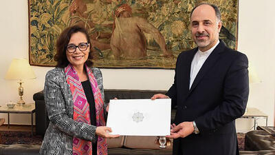 تسلیم استوارنامه سفیر جدید ایران به قائم مقام وزیر خارجه برزیل