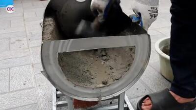 (ویدئو) نحوه درست کردن منقل با قوطی فلزی روغن به روش استاد آمریکایی