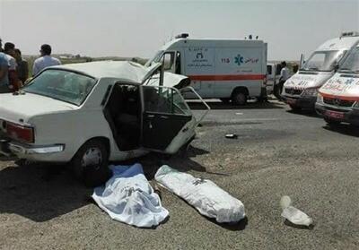 تصادف مرگبار در جاده شیراز خرامه ۵ کشته بر جا گذاشت