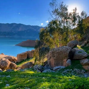 زیبایی های تالاب هشیلان و دریاچه شهیون در بهار