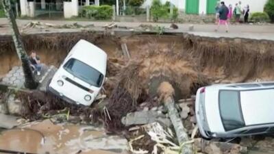 سیل و رانش زمین در برزیل 7 کشته برجای گذاشت 