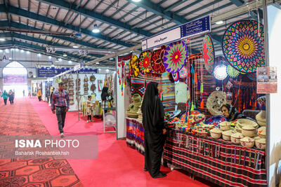 برپایی نمایشگاه صنایع دستی در ۱۴ غرفه در اردستان