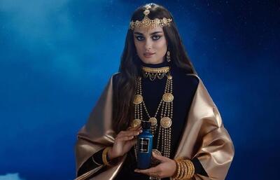 حضور باورنکردنی سوپر مدل معروف آمریکایی در تبلیغ جالب عطر عربی+ فیلم