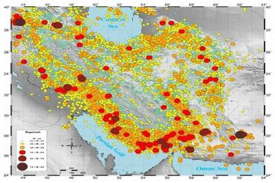 ۶۶۱۰ زمین لرزه، ایران را لرزاند/تهران، ۸۳ خرد لرزه را تجربه کرد