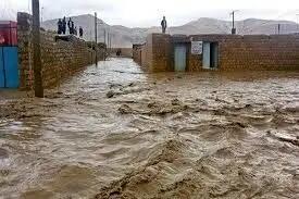 سیلاب به خانه های روستایی شهرستان لردگان خسارت وارد کرد