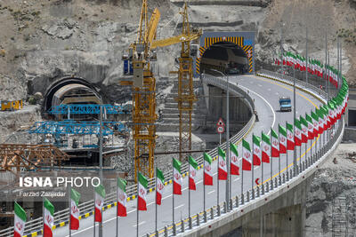 تکمیل باند رفت فاز ۲ آزادراه تهران - شمال؛ کاهش زمان سفر و افزایش ایمنی