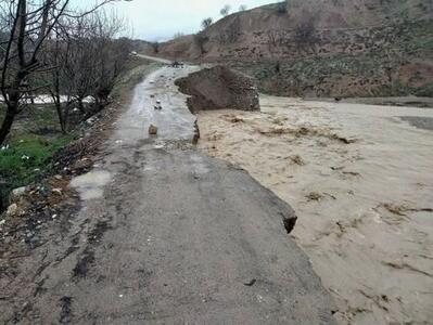 قطع راه ارتباطی و آب شرب ۴۰ روستای لرستان