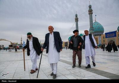 حال و هوای نوروزی زائران در مسجد مقدس جمکران- عکس استانها تسنیم | Tasnim