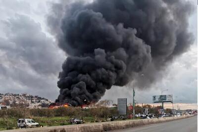 حمله حزب‌الله به شهرک صهیونیستی/آتش در «کریات شمونه» شعله کشید