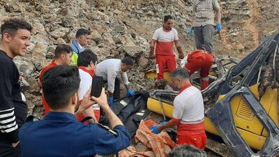 حادثه دلخراش در معدن سنگ کرماک شهر رودبار