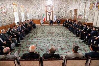 دیدار نوروزی قالیباف با جمعی از منتخبان مردم در مجلس دوازدهم