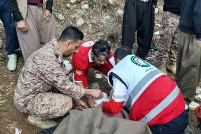 سقوط ۴ نفر از محور کوهستانی روستای هانی گرمله/ حال ۲ نفر وخیم است